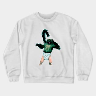 Puppy Monkey Baby Crewneck Sweatshirt